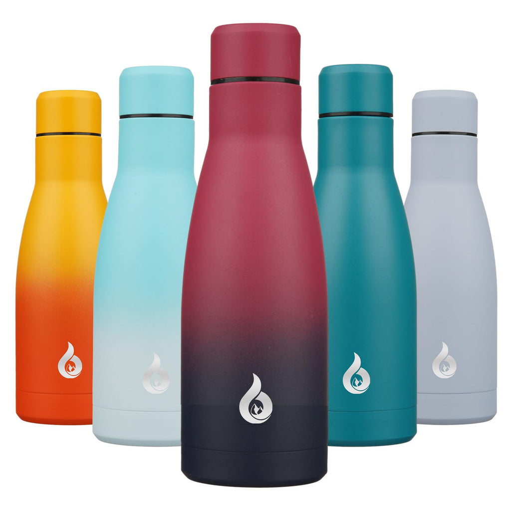 BJPKPK 25oz Insulated Stainless Steel Water Bottles Reusable Metal Travel Sports Water Bottle Keep Cold and Hot,Elegant Green