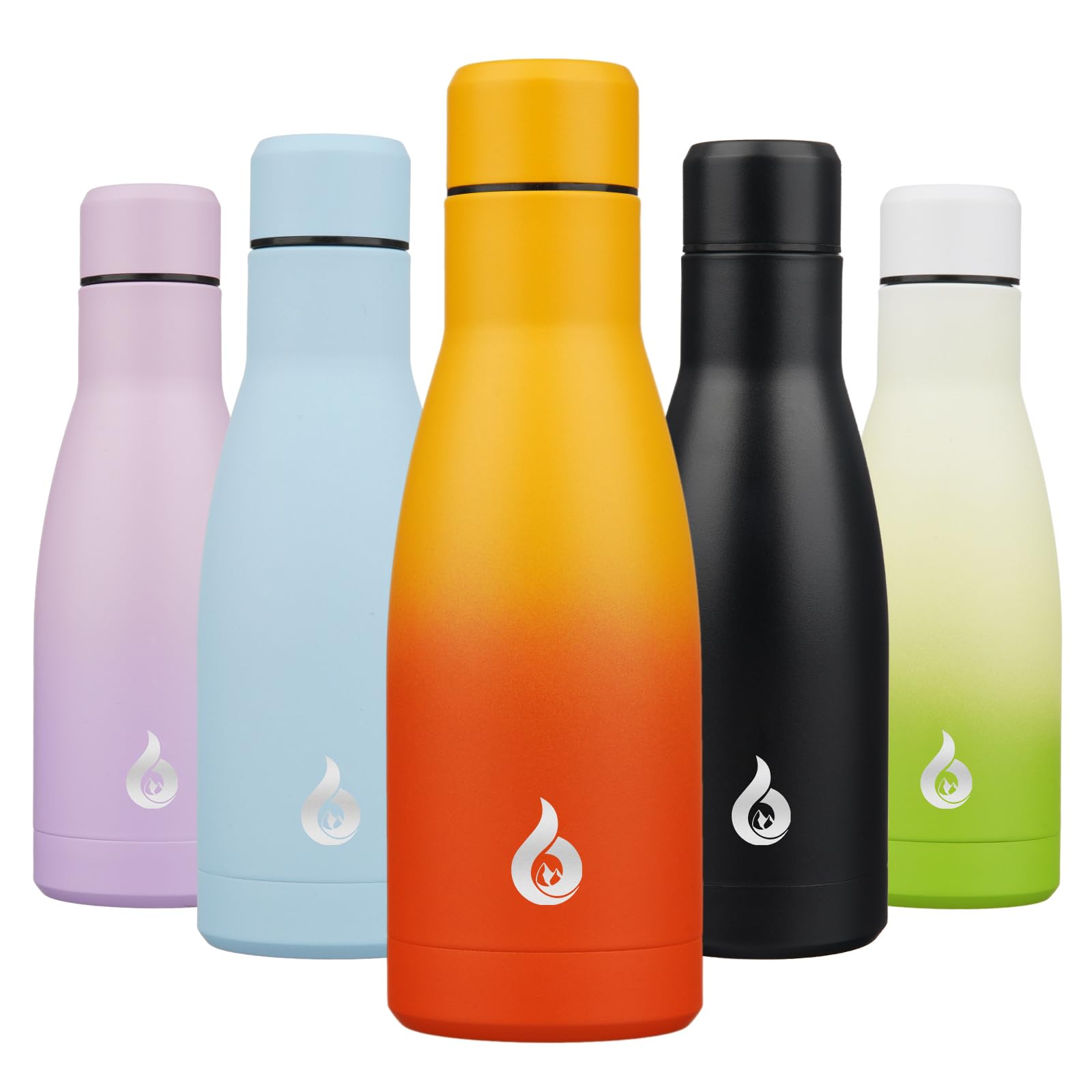 BJPKPK 25oz Insulated Stainless Steel Water Bottles Reusable Metal Travel Sports Water Bottle Keep Cold and Hot,Elegant Green