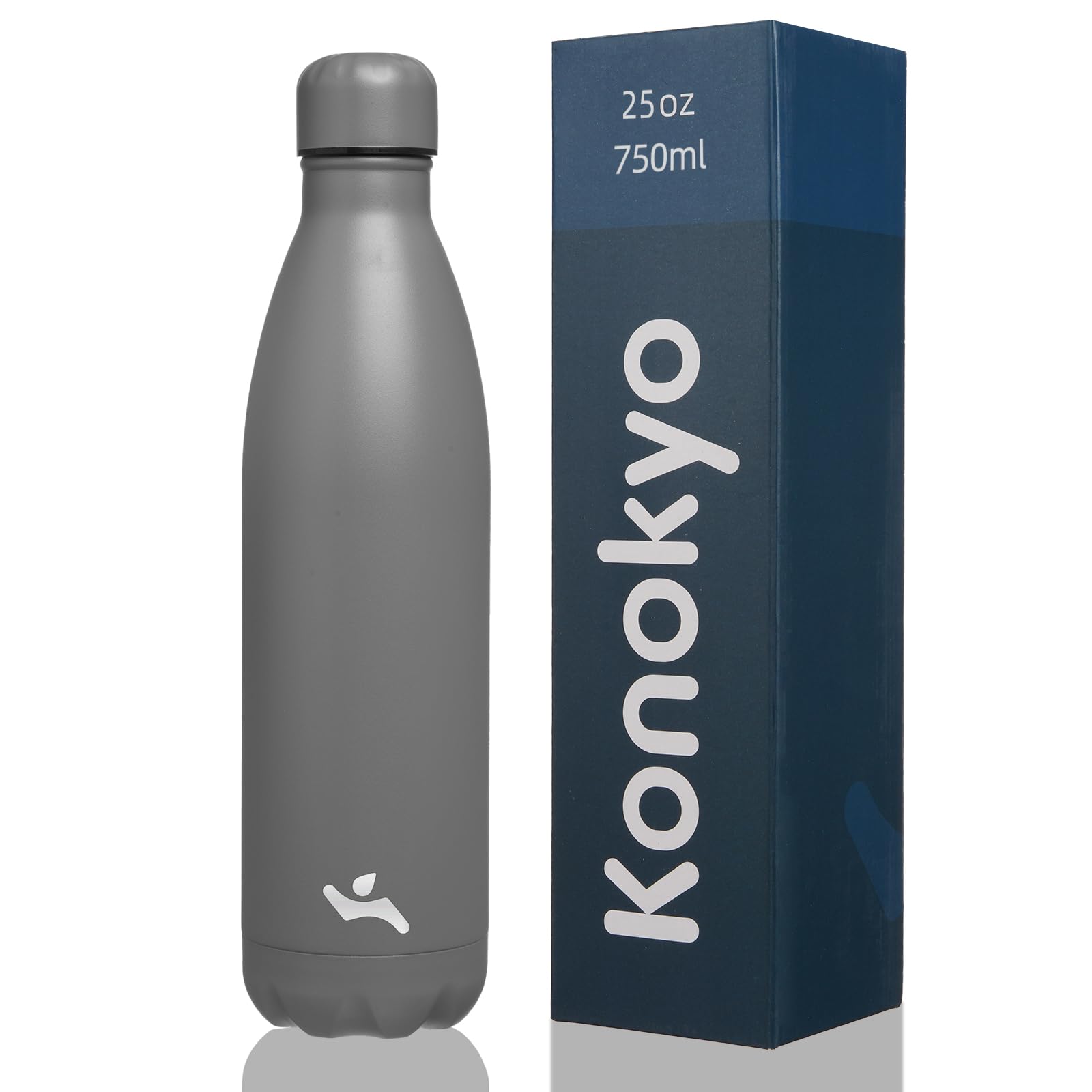 Insulated Water Bottles,12 oz Double Wall Stainless Steel Vacumm Metal Flask for Sports Travel,Mint