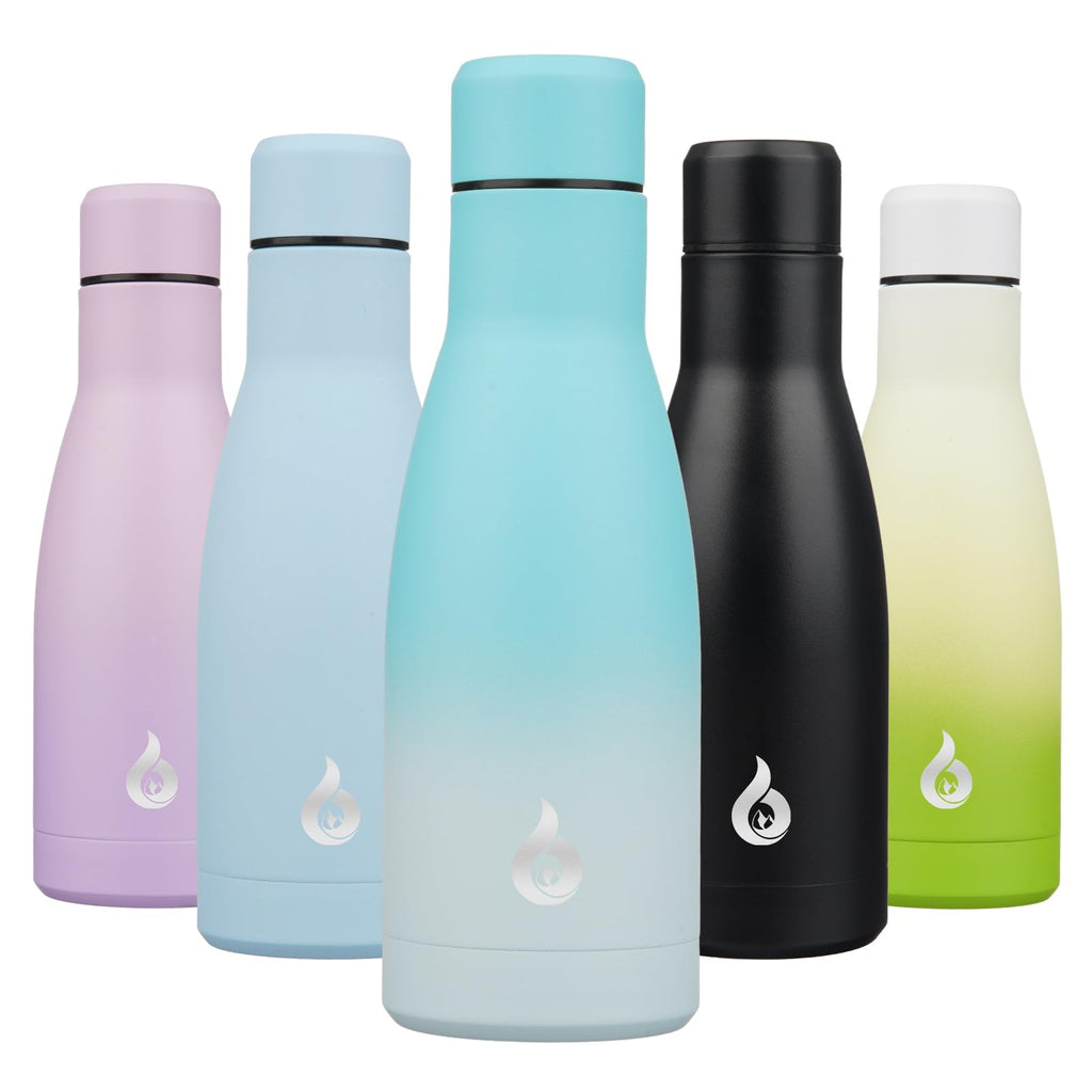 BJPKPK 25oz Insulated Stainless Steel Water Bottles Reusable Metal Travel Sports Water Bottle Keep Cold and Hot,Elegant Green