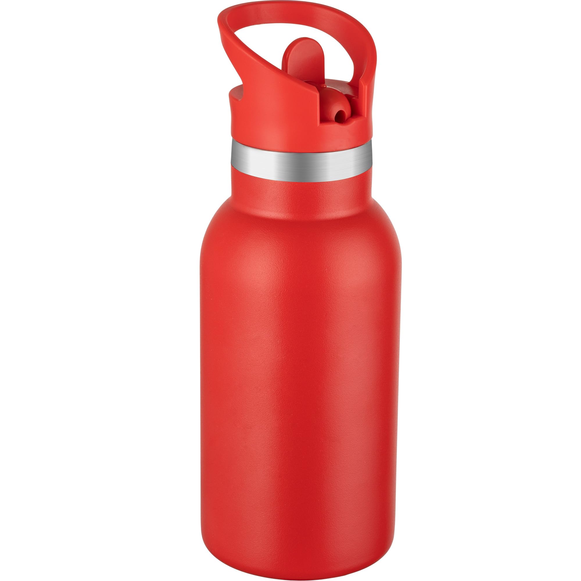 12oz Kids Water Bottle – Insulated Stainless Steel Bottle with Straw Lid, BPA-Free, Leak-Proof, for Toddlers & School Use