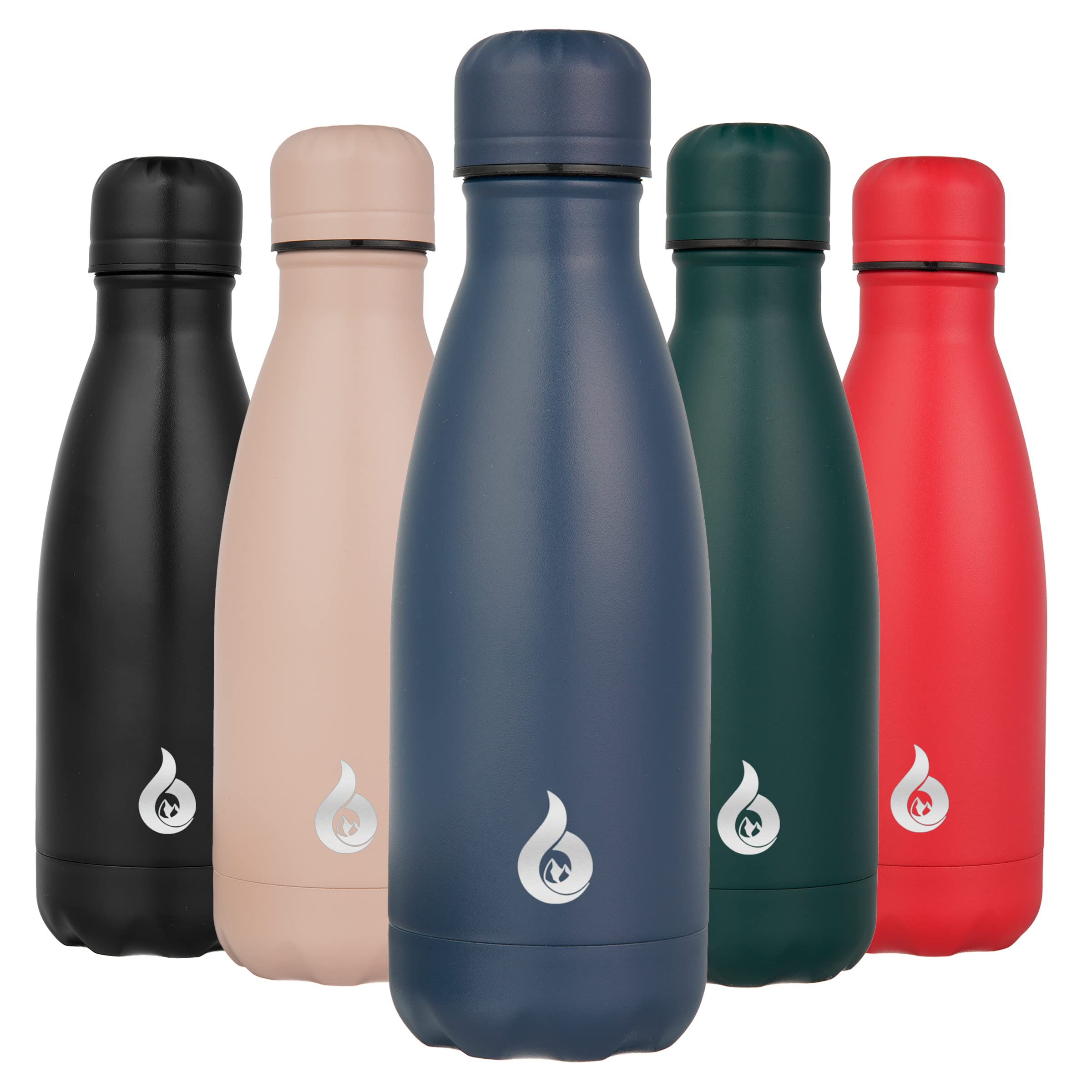 BJPKPK 25oz Insulated Stainless Steel Water Bottles Reusable Metal Travel Sports Water Bottle Keep Cold and Hot,Elegant Green