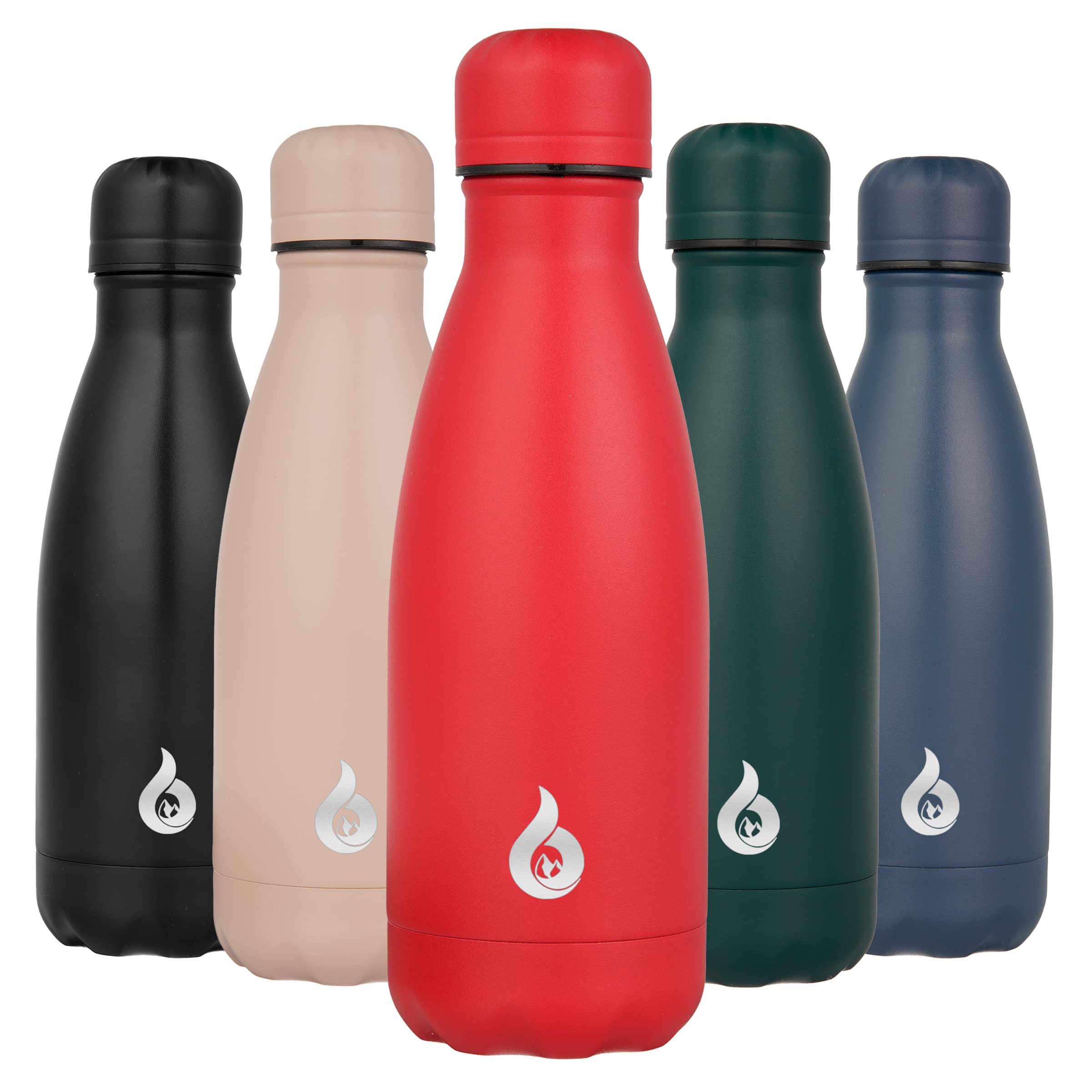 BJPKPK 25oz Insulated Stainless Steel Water Bottles Reusable Metal Travel Sports Water Bottle Keep Cold and Hot,Elegant Green