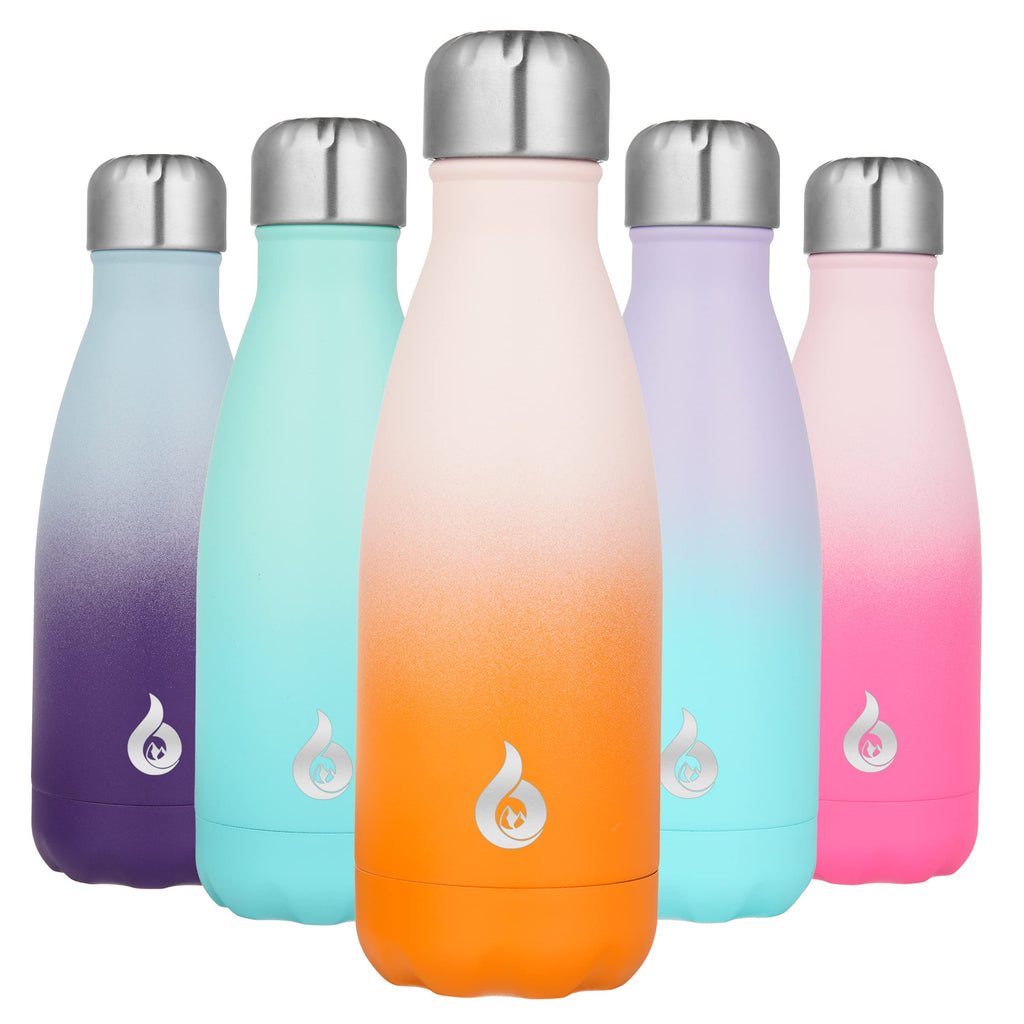 BJPKPK 25oz Insulated Stainless Steel Water Bottles Reusable Metal Travel Sports Water Bottle Keep Cold and Hot,Elegant Green