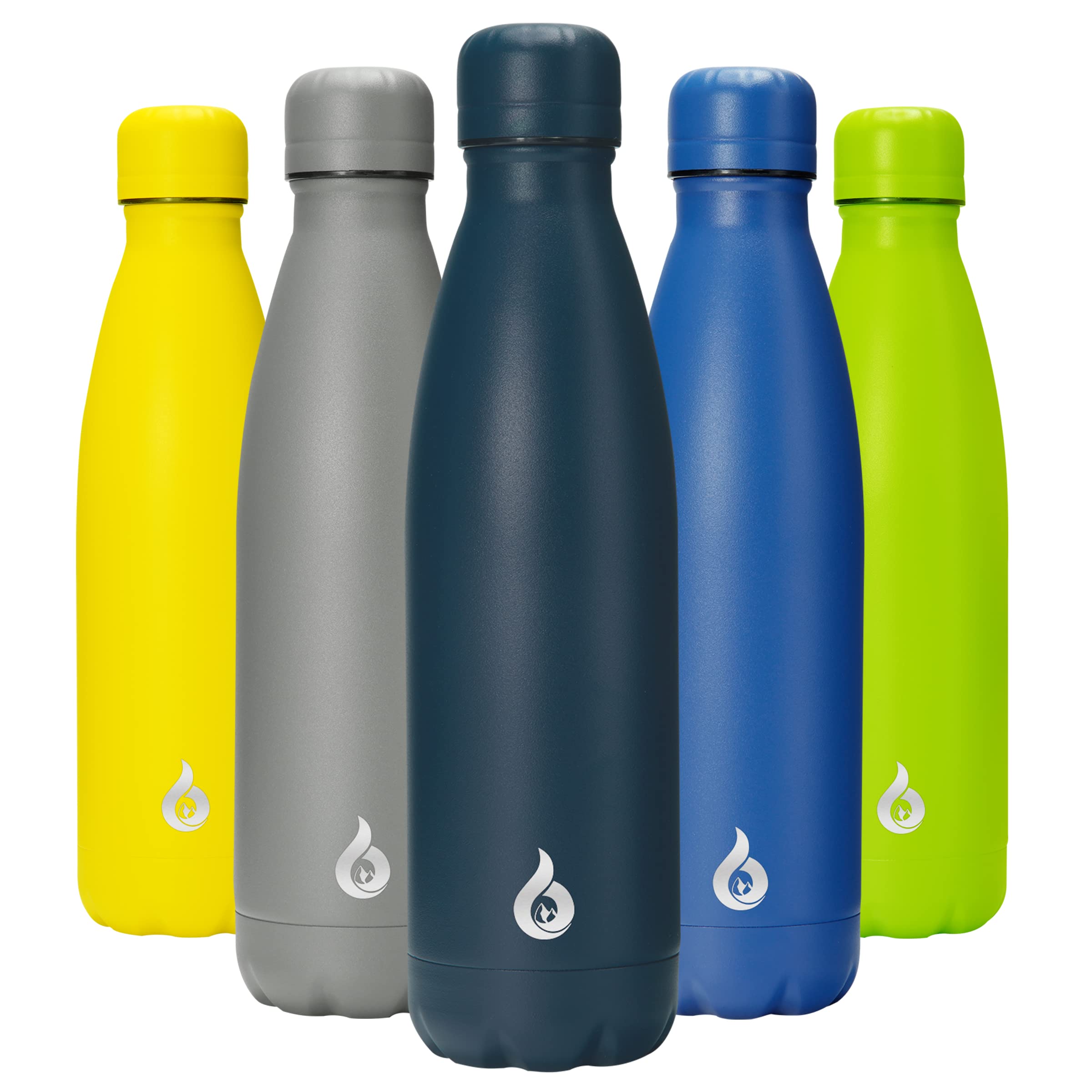 BJPKPK 25oz Insulated Stainless Steel Water Bottles Reusable Metal Travel Sports Water Bottle Keep Cold and Hot,Elegant Green