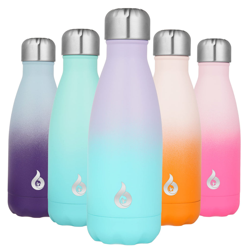 BJPKPK 25oz Insulated Stainless Steel Water Bottles Reusable Metal Travel Sports Water Bottle Keep Cold and Hot,Elegant Green