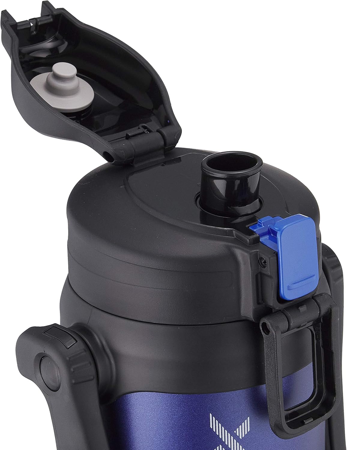 Zojirushi SD-BD20-AD Zojirushi Water Bottle, Direct Drinking, Sports Type, Stainless Steel Jug Bottle, 0.7 gal (2.06 L), Navy